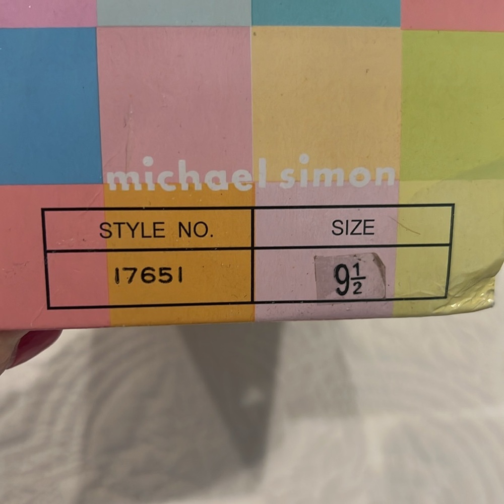 Michael Simon Sandals Size 9 1/2 - Picture 6 of 6